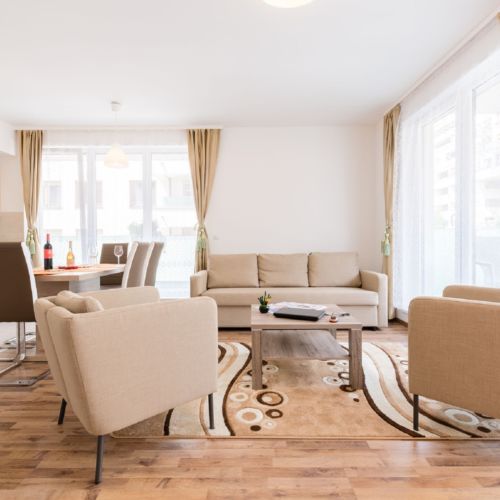 Superior 3-Room Family Apartment for 6 Persons