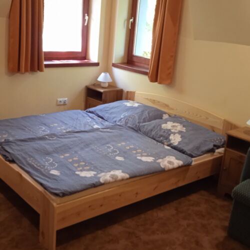 Mansard Double Room with Shower (extra bed available)