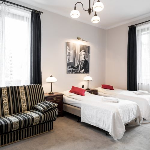 Pokój 3-osobowy Standard z widokiem na góry (możliwa dostawka)