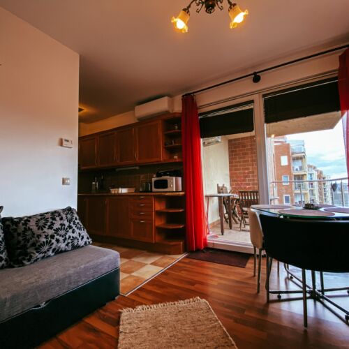 Garden View 2-Room Apartment for 4 Persons with Terrace