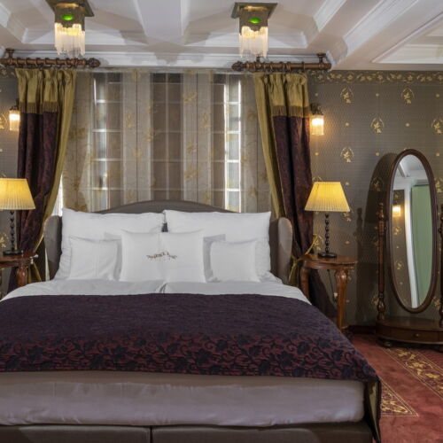 Rezydencja pokój 2-osobowy Premia z widokiem na miasto z 1 pomieszczeniem sypialnianym