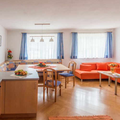 Panorama Erdgeschosses 4-Zimmer-Apartment für 10 Personen