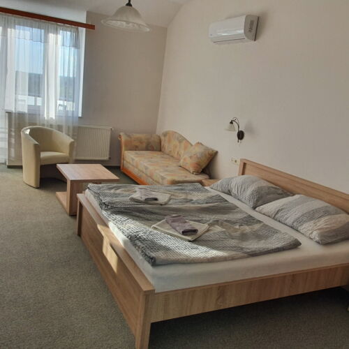 Apartament lux cu panoramă cu 1 camera pentru 3 pers.