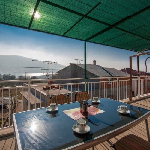 Apartament 4-osobowy z klimatyzacją z widokiem na morze z 1 pomieszczeniem sypialnianym A-13978-a