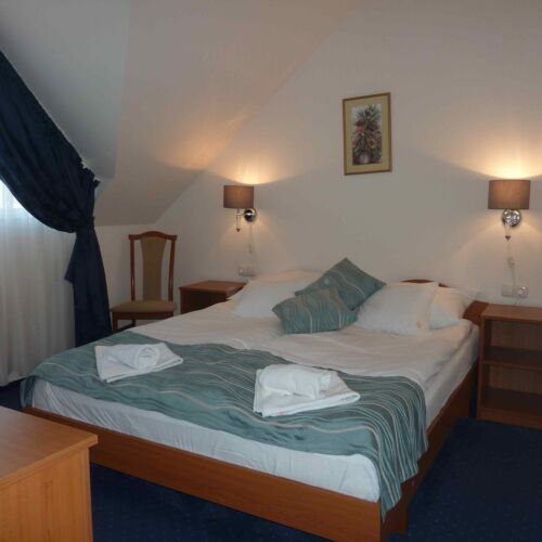 Camera dubla cu aer conditionat pool side