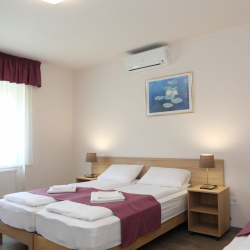 City View Upstairs Triple Room