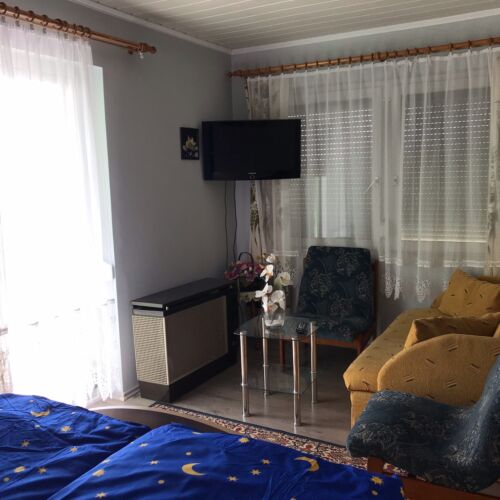 Panoramic 1-Room Apartment for 2 Persons with Terrace