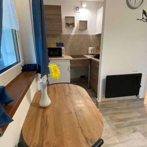 Apartament cu chicinetă proprie cu vedere spre pădure cu 1 camera pentru 2 pers.