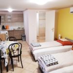 1-Zimmer-Apartment für 4 Personen Parterre mit Klimaanlage (Zusatzbett möglich)