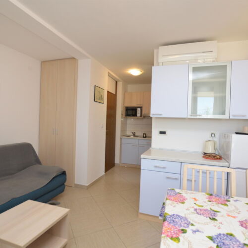 Apartament cu aer condiționat cu vedere spre mare cu 2 camere pentru 4 pers.