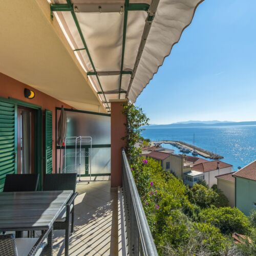 Pogled na more Klimatiziran apartman za 4 osoba(e) sa 2 spavaće(om) sobe(om)