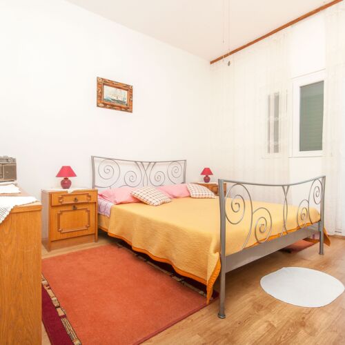 Apartament 3-osobowy z klimatyzacją z widokiem na morze z 2 pomieszczeniami sypialnianymi