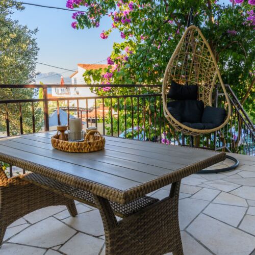 Apartament cu aer condiționat cu vedere spre mare cu 2 camere pentru 4 pers.