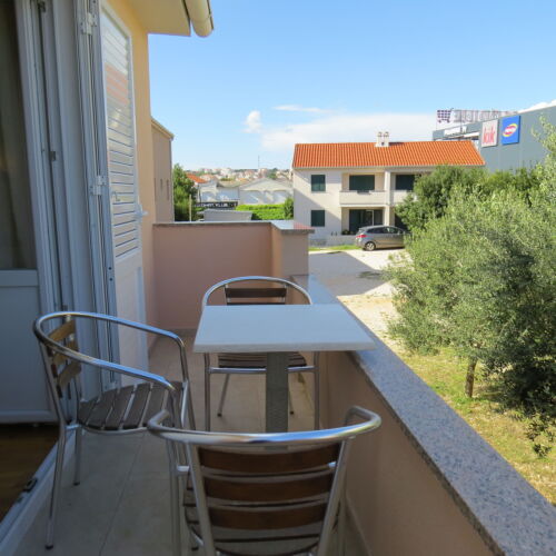 Apartman s klimatizací pro 3 os. s 1 ložnicí na poschodí