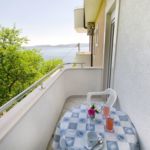 Sea View 2-Room Air Conditioned Apartment for 3 Persons