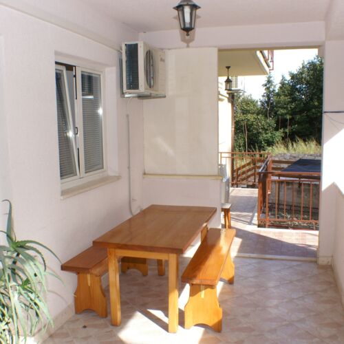 Apartament cu aer condiționat cu vedere spre mare cu 1 camera pentru 4 pers. A-4349-b