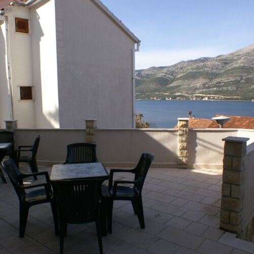 Apartament cu aer condiționat cu vedere spre mare cu 1 camera pentru 4 pers. A-4349-d