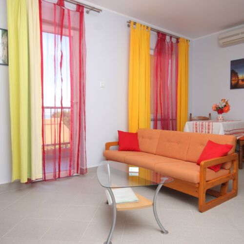 Apartament 2-osobowy z klimatyzacją z widokiem na morze z 1 pomieszczeniem sypialnianym A-7964-a