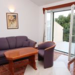 Sea View 1-Room Air Conditioned Apartment for 4 Persons A-3262-d