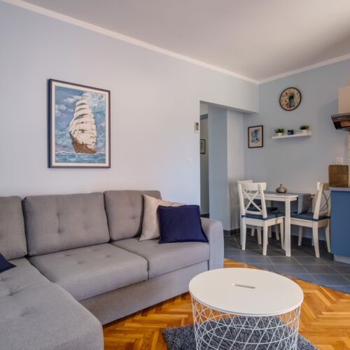 Apartament 3-osobowy z klimatyzacją z widokiem na morze z 1 pomieszczeniem sypialnianym A-2505-b