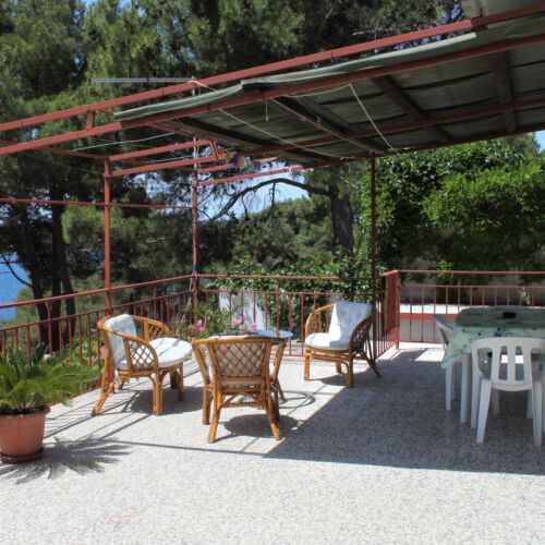 Sea View 2-Room Air Conditioned Apartment for 5 Persons A-2493-b