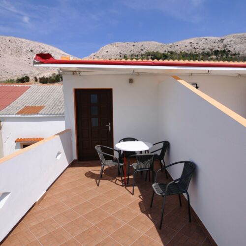 Apartament 4-osobowy z klimatyzacją z widokiem na morze z 1 pomieszczeniem sypialnianym A-6421-d