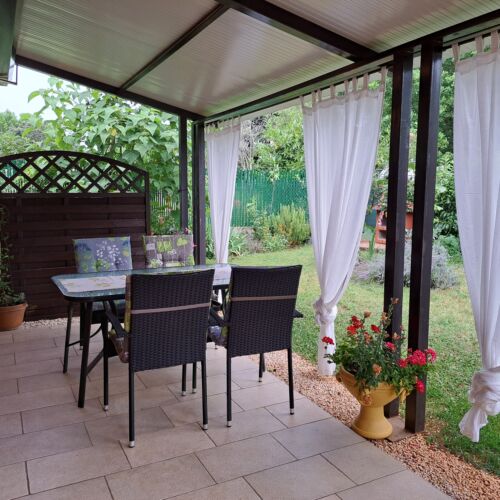 Apartament 2-osobowy z klimatyzacją z tarasem z 1 pomieszczeniem sypialnianym A-6926-c