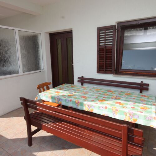 Apartament 5-osobowy z klimatyzacją z widokiem na morze z 2 pomieszczeniami sypialnianymi A-8151-d