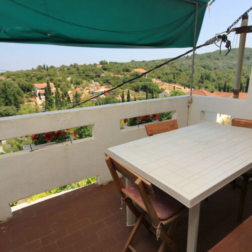 Apartament 5-osobowy z klimatyzacją z widokiem na morze z 2 pomieszczeniami sypialnianymi A-887-a