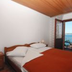 Apartament 3-osobowy z klimatyzacją z widokiem na morze z 1 pomieszczeniem sypialnianym AS-2752-e