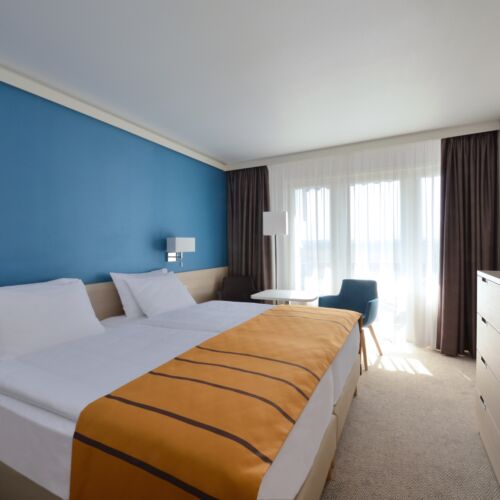 Executive Pokoj s balkónem s manželskou postelí (s možností přistýlky)