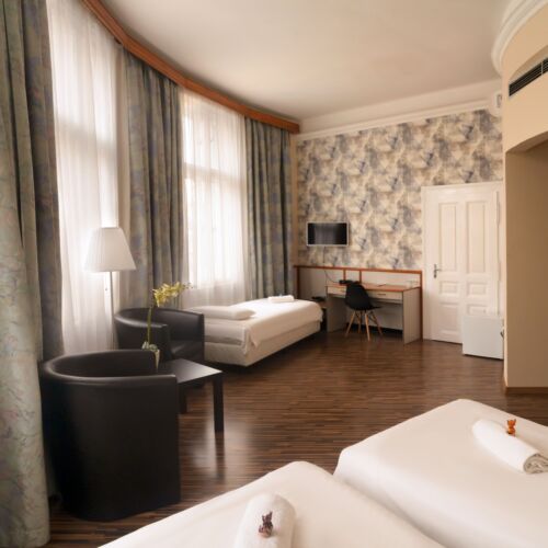 Camera tripla superior silver