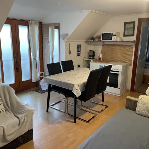 Apartament la mansardă cu vedere spre pădure cu 2 camere pentru 7 pers.