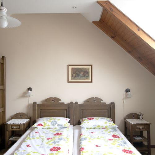 Mansard 3-Room Air Conditioned Apartment for 7 Persons (extra beds available)