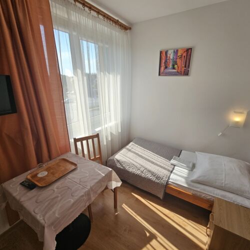 Pokój 1-osobowy z łazienką tV z płaskim ekranem