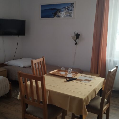 Pokój 3-osobowy z łazienką tV z płaskim ekranem