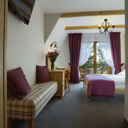 Pokój 2-osobowy z balkonem z łazienką