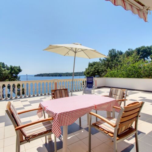 Apartament 4-osobowy z klimatyzacją z widokiem na morze z 1 pomieszczeniem sypialnianym A-2489-c