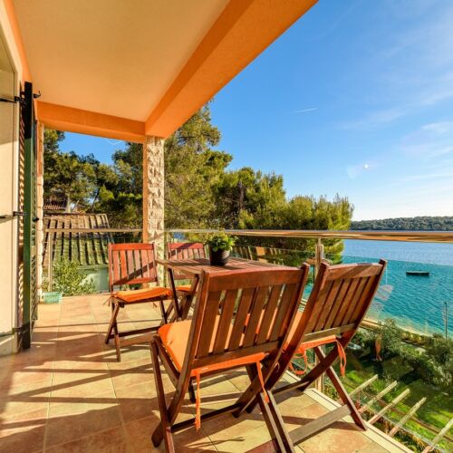 Apartament 3-osobowy z klimatyzacją z widokiem na morze z 1 pomieszczeniem sypialnianym A-5391-b