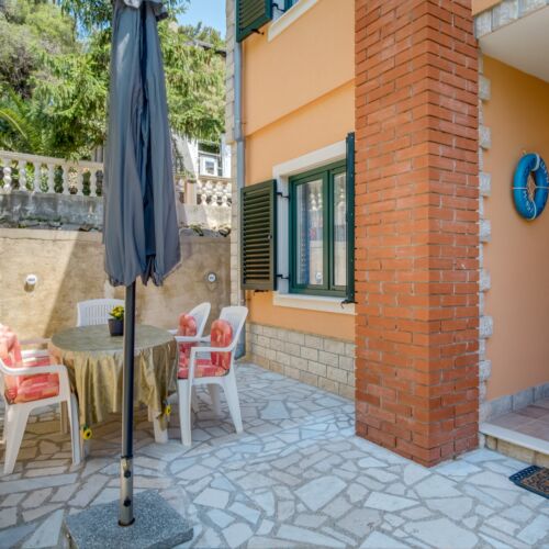 Apartament 3-osobowy z klimatyzacją z widokiem na morze z 1 pomieszczeniem sypialnianym A-5391-c