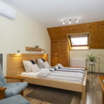 Štúdio Apartmán s klimatizáciou s manželskou posteľou s 1 spálňou