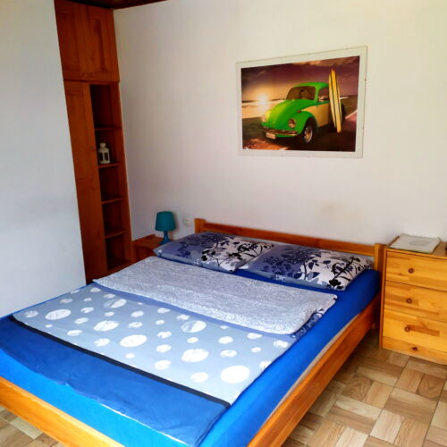 Camera dubla la etaj cu baie