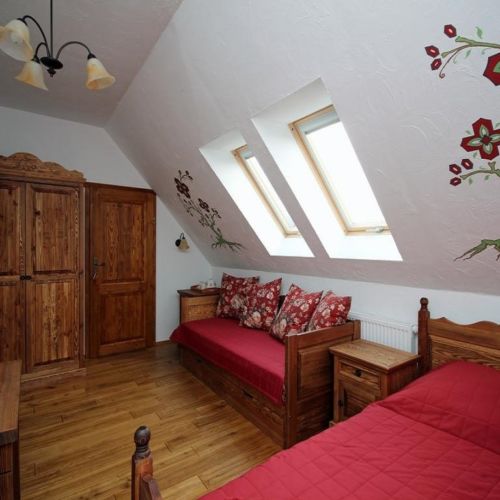 Pokój 4-osobowy z łazienką tV z płaskim ekranem