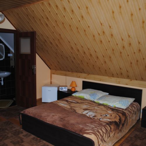 Pokój 3-osobowy na piętrze z widokiem na ogród