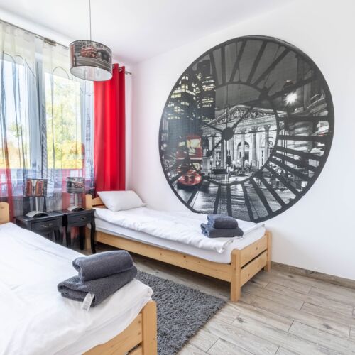 Apartament 4-osobowy na piętrze z 2 pomieszczeniami sypialnianymi