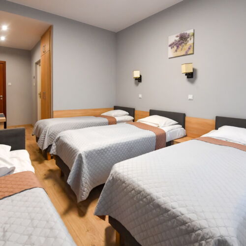 Pokój 4-osobowy Economy z widokiem na miasto