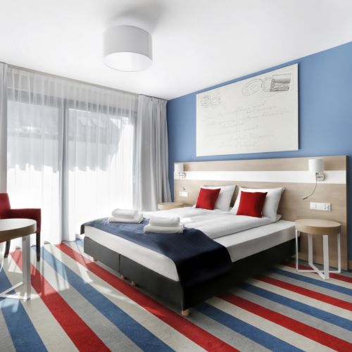 Camera twin deluxe cu vedere spre mare