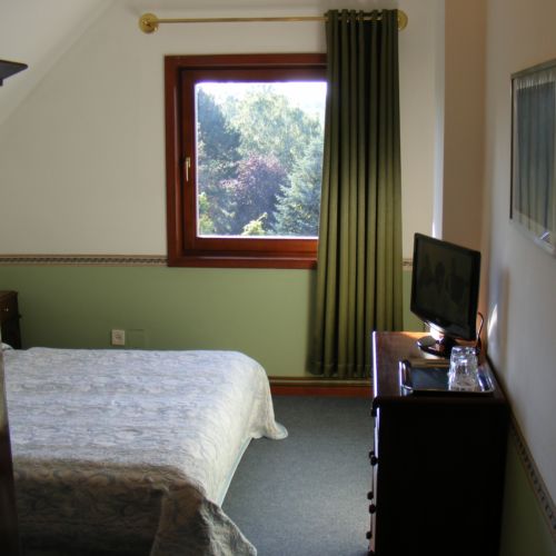 Pokój 2-osobowy na piętrze z widokiem na ogród