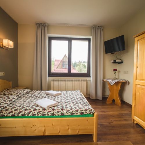 Apartament 10-osobowy z widokiem na góry z 3 pomieszczeniami sypialnianymi