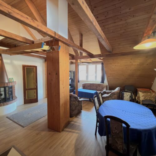 Mansard 3-Room Air Conditioned Apartment for 6 Persons